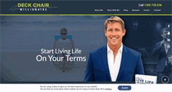 Desktop Screenshot of deckchairmillionaire.com